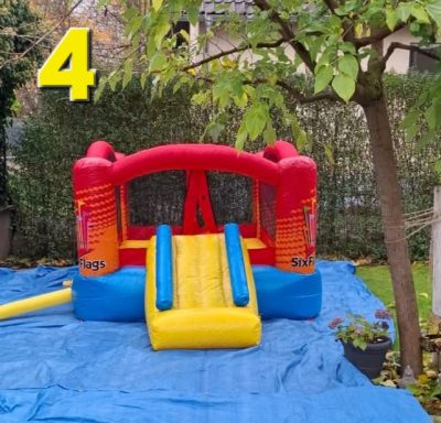 Hüpfburg Nr. 4 – Kinderfest – Spassbombe Hüpfburg mieten für Kindergeburtstage und Events in Alzey, Osthofen und Umgebung